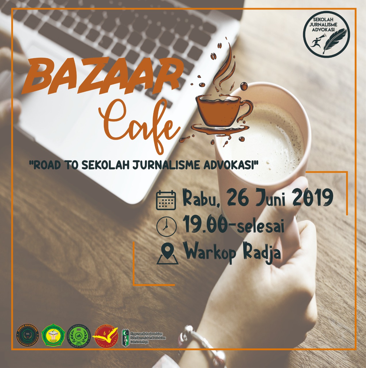 Gambar Road to Sekolah Jurnalisme, Dema FEBI Gelar Bazar